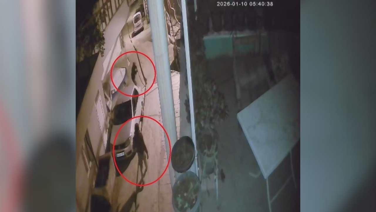 Elektrik Kablolarını Yer Altından Çalan Hırsızlar Kamerada (2)