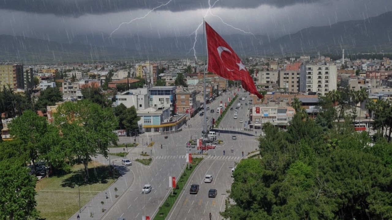 Osmaniye'de Hava Durumu Yağışlı