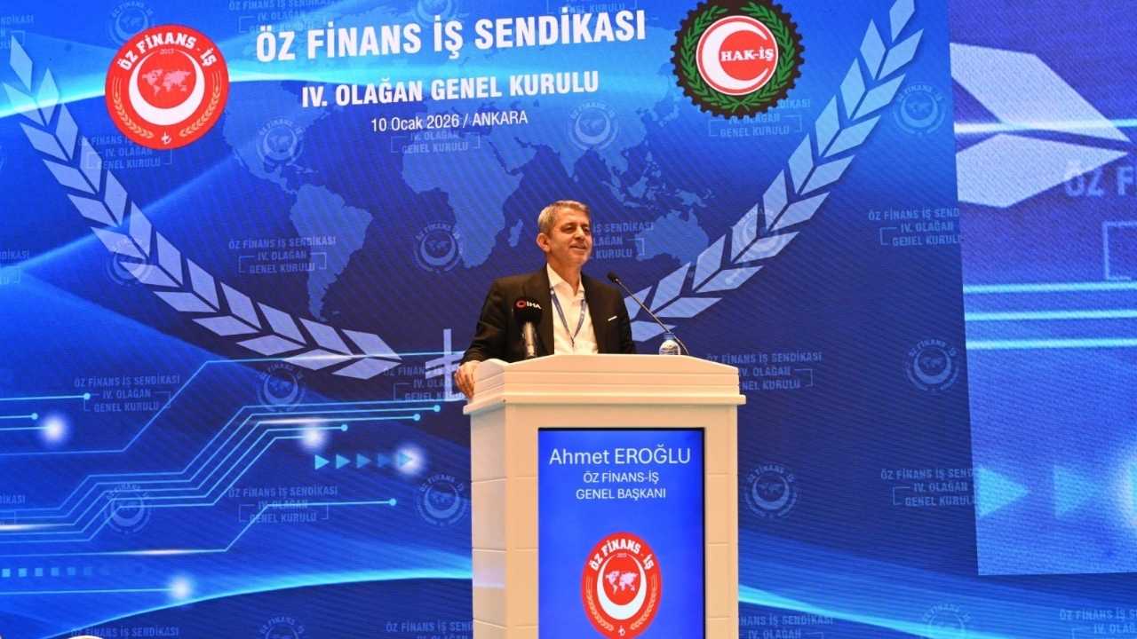 Öz Finans İş Sendikası 4. Olağan Genel Kurulu’nda Ahmet Eroğlu Yeniden Genel Başkan Seçildi (3)
