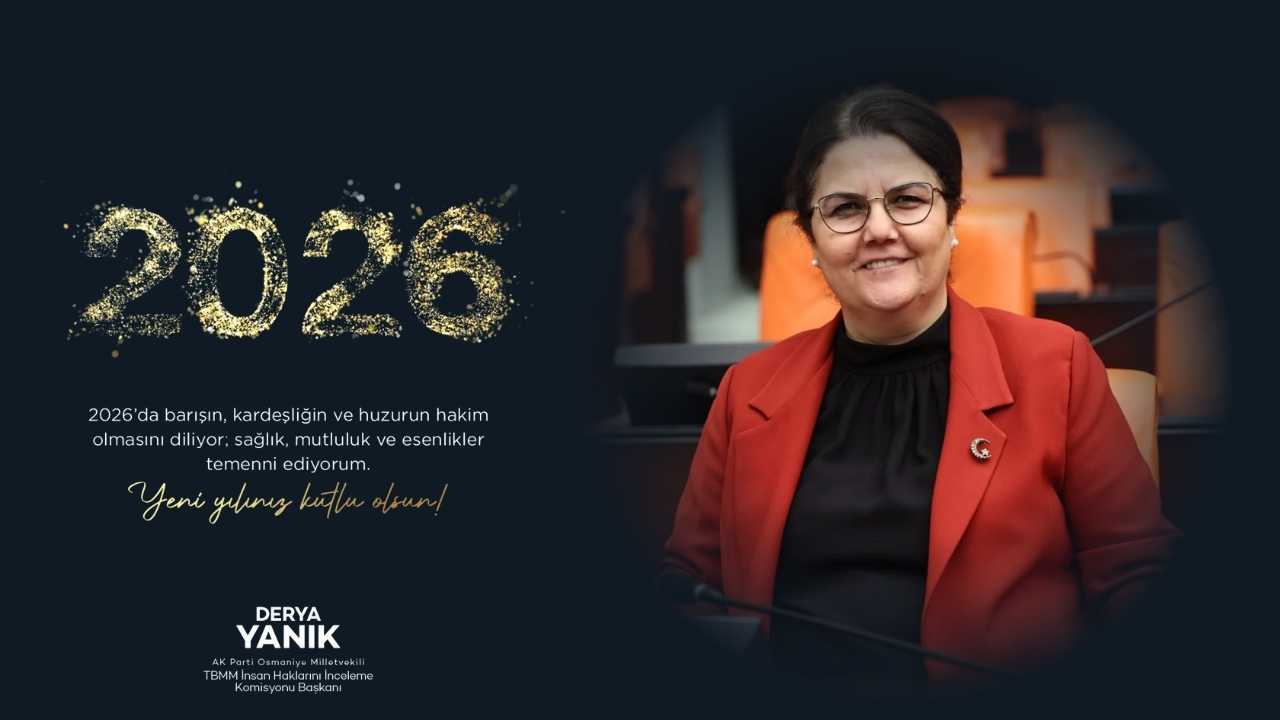 Tbmm İnsan Haklarını İnceleme Komisyonu Başkanı Ve Ak Parti Osmaniye Milletvekili Derya Yanık (1)