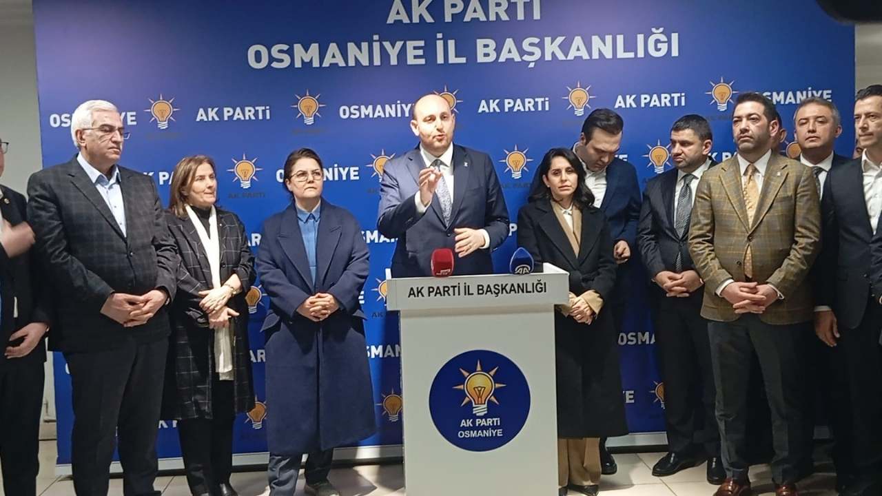 Ak Parti Genel Başkan Yardımcısı Büyükgümüş Osmaniye’de (1)