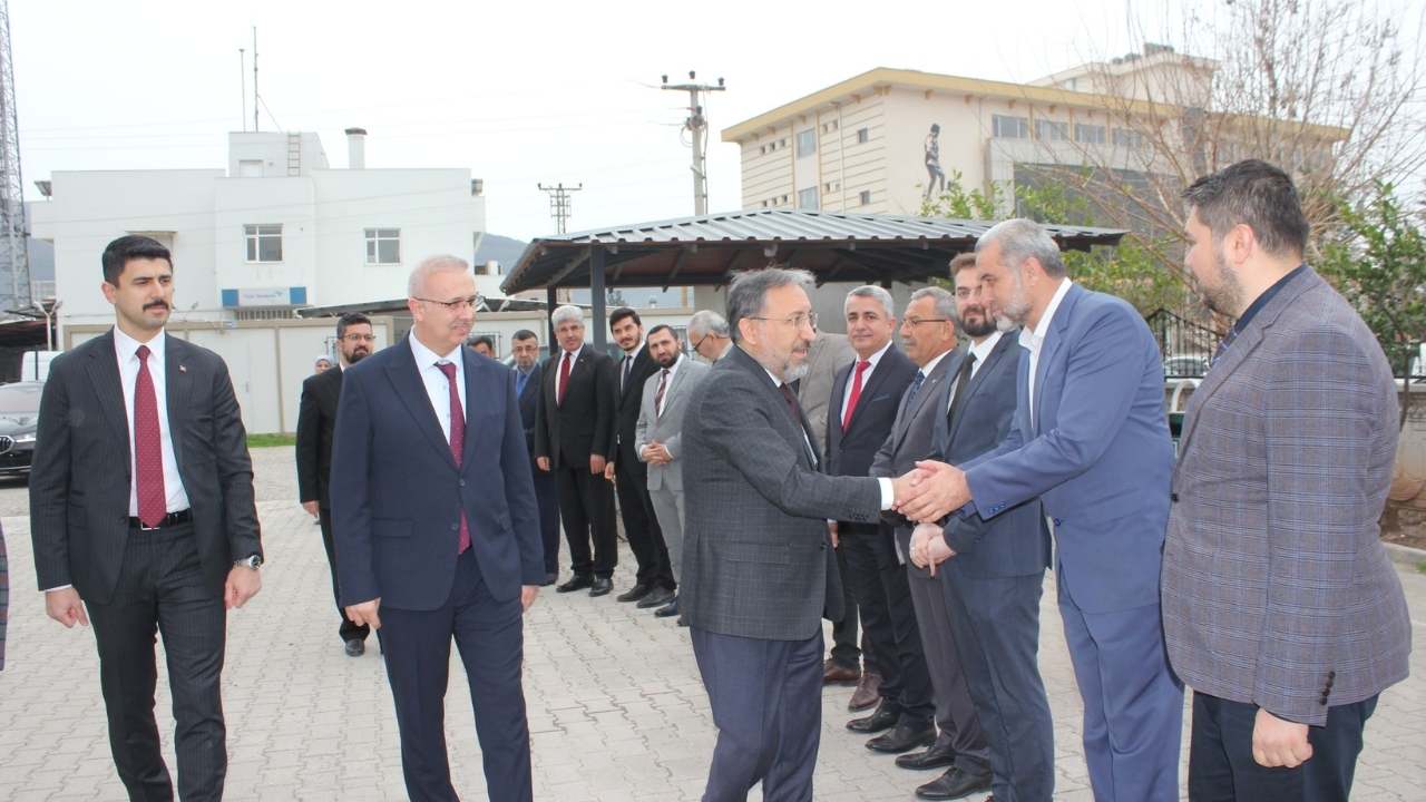 Diyanet İşleri Başkanı Prof. Dr. Safi Arpaguş Osmaniye’de (3)