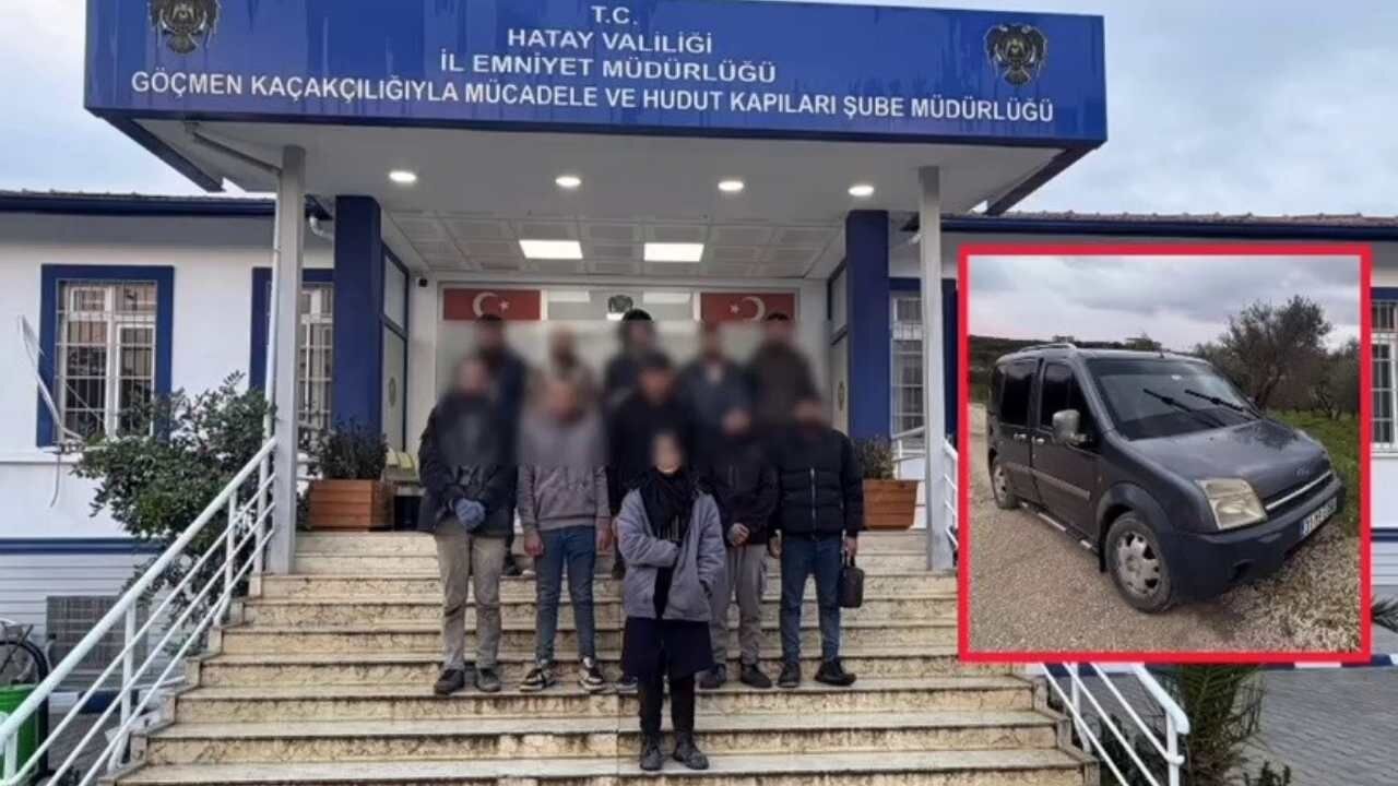 Hatay’da 23 Göçmeni Taşıyan Insan Kaçakçısı Tutuklandı (2)