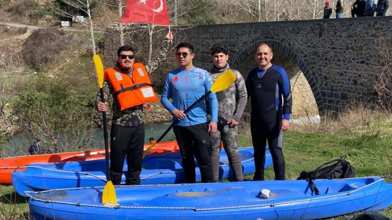 Osmaniye'de Yıllar Sonra Bir İlk Sabun Çayı'nda Rafting Heyecanı! (1)