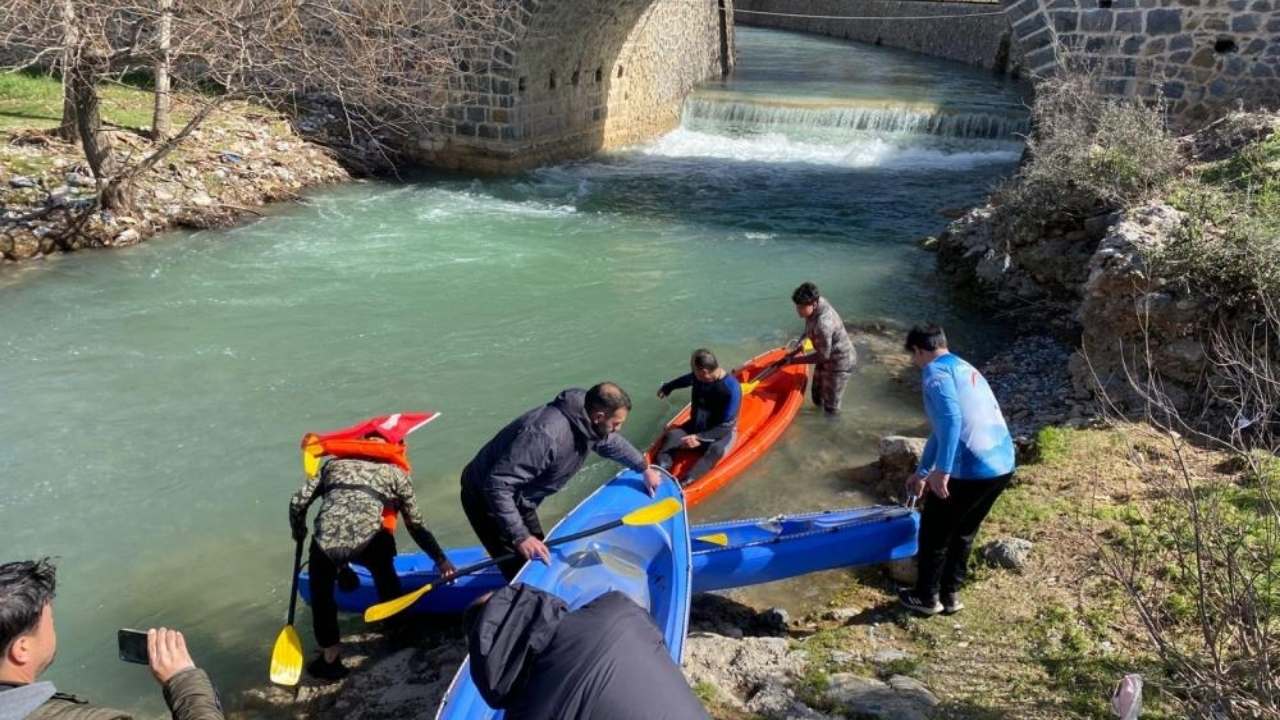 Osmaniye'de Yıllar Sonra Bir İlk Sabun Çayı'nda Rafting Heyecanı! (2)