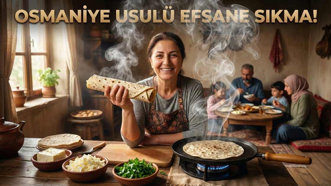Osmaniyeli Ailelerin Pazar Mesaisi Lezzet Dolu Sıkma Sofraları