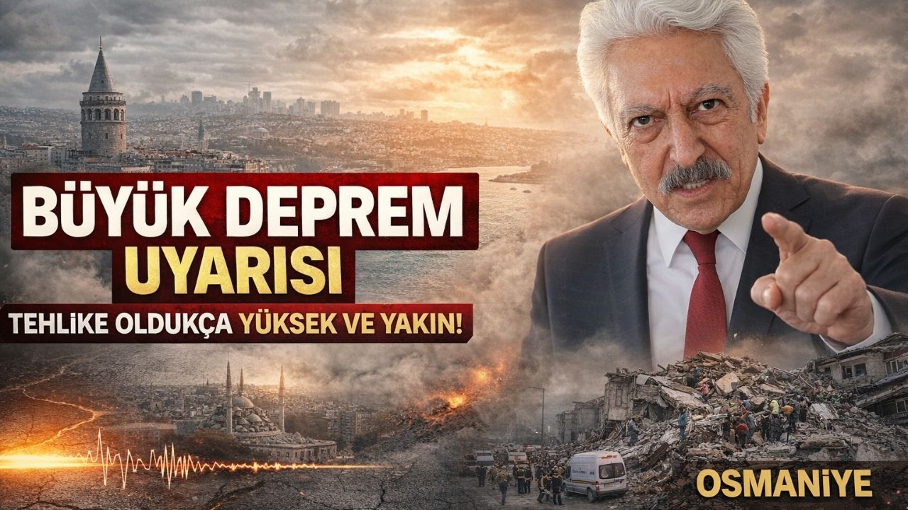 Prof. Dr. Pampal'dan Osmaniye ve Çevresi İçin Kritik Uyarı: "Tehlike Oldukça Yüksek"