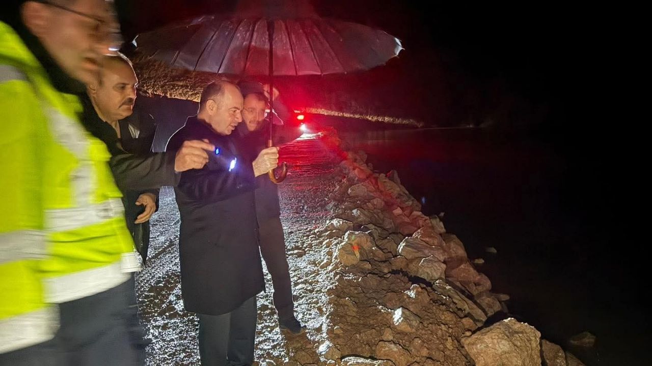 Savrun Barajı'nda Kritik Saatler Vali Serdengeçti Sahaya İndi!-3