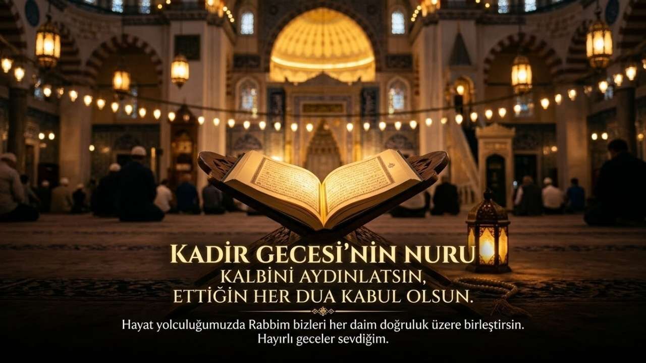 2026 Kadir Gecesi Mesajları Aileye, Eşe, Sevgiliye Ve Arkadaşlara Gönderilecek Dualı, Anlamlı, Resimli, En Güzel Kandil Mesajları (1)