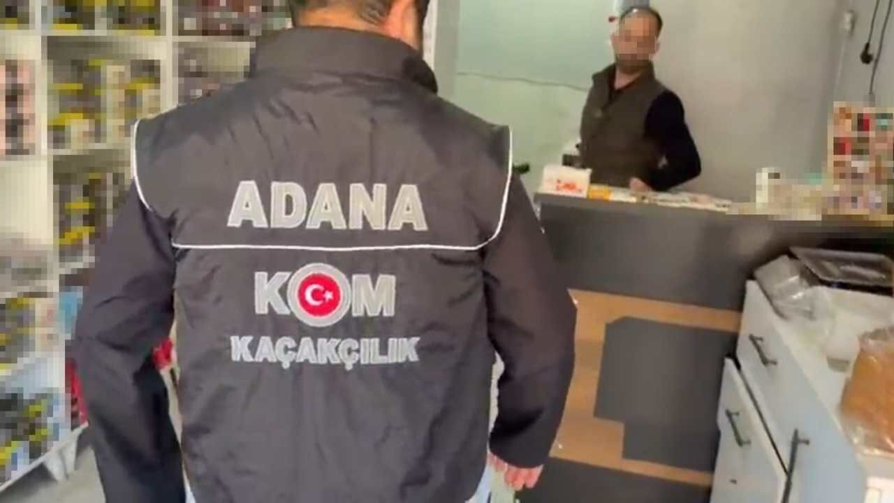 Adana’da Kaçak Tütün Operasyonu 37 Şüpheli Gözaltında (1)