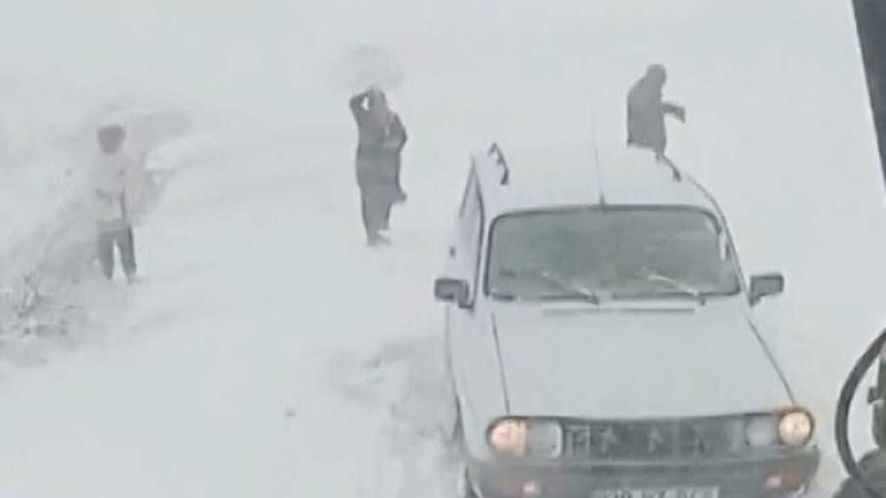 Adana’da Mart Ayında Kar Sürprizi Yüksekler Beyaza Büründü (2)