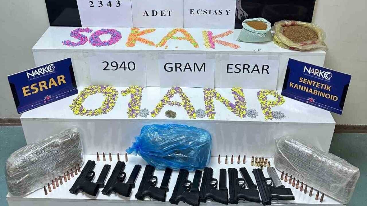 Adana’da Yasaklı Madde Ve Silah Operasyonu 2 Tutuklama (1)