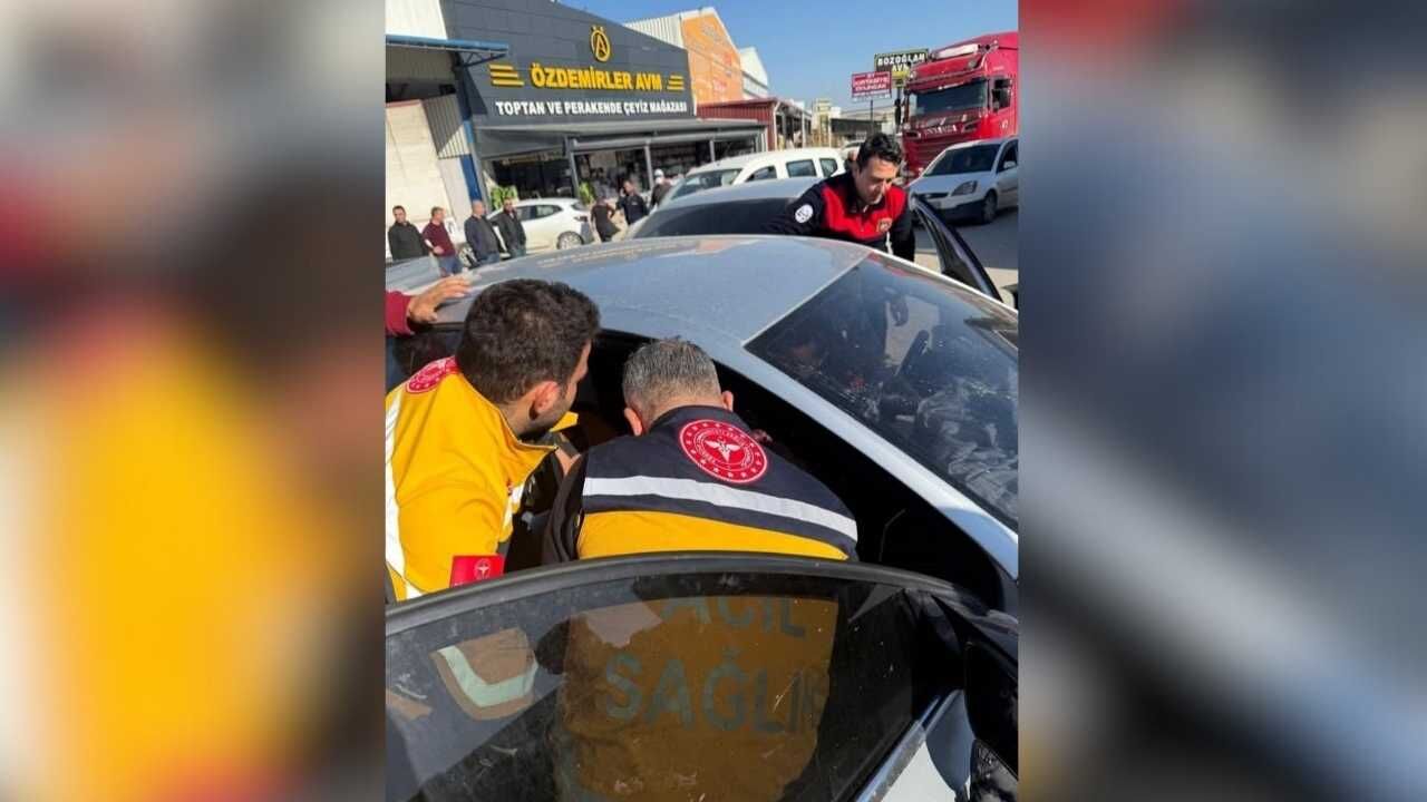 Antakya’da Trafik Kazası (1)