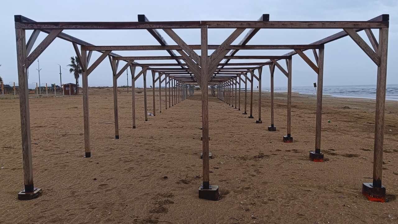 Burnaz Plajı Yaz Kalabalığı Öncesi Huzur İsteyenleri Ağırlıyor (2)