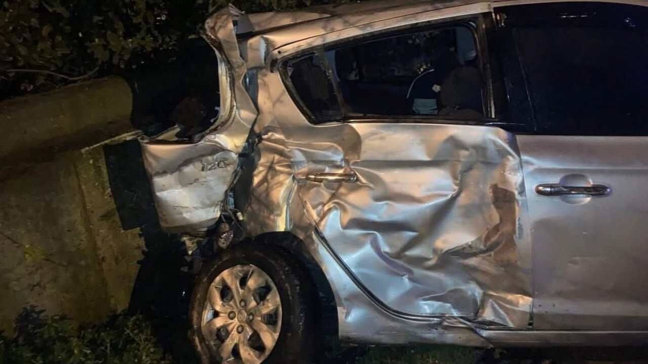 Dörtyol’da Araç Devrildi Sürücü Yaralandı (1)-1