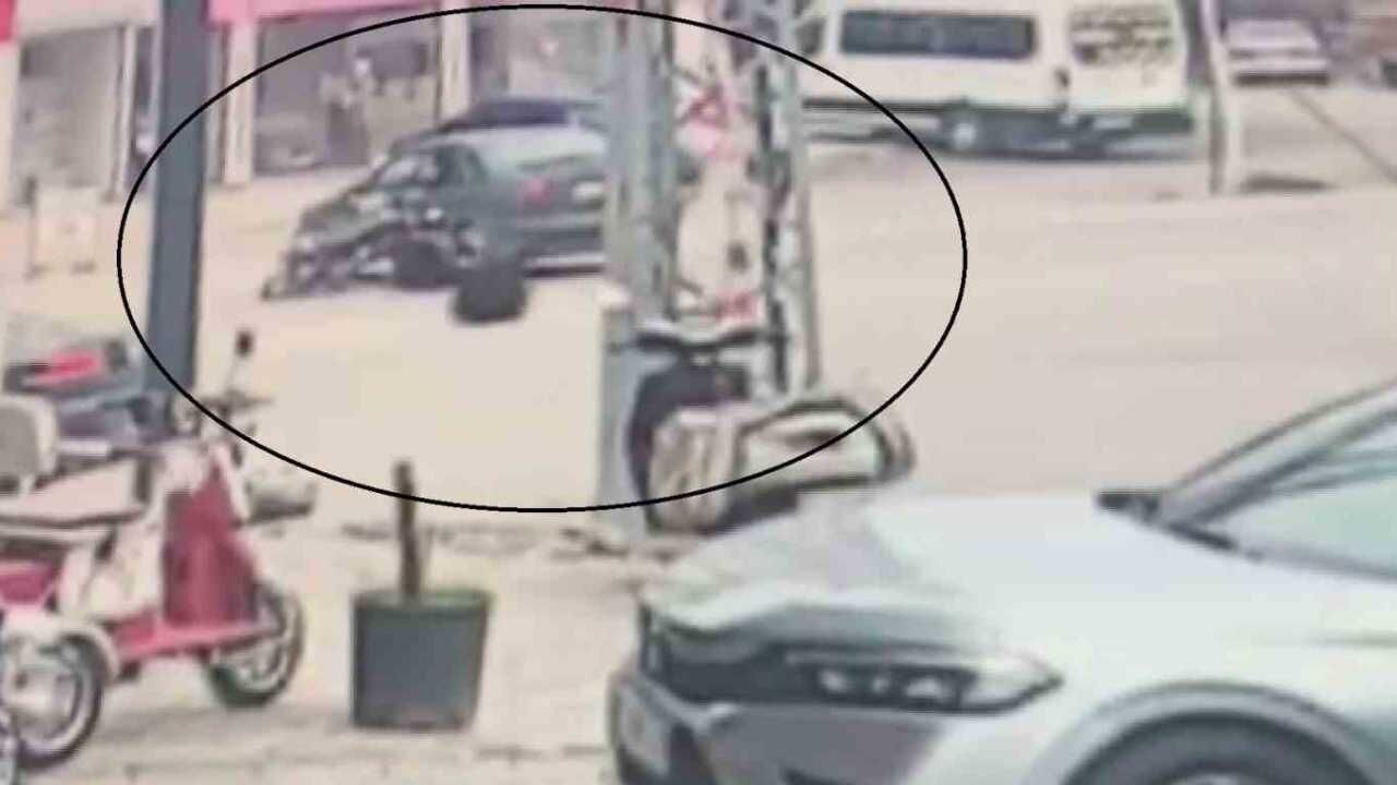 Dörtyol’da Otomobil Ile Motosiklet Çarpıştı 2 Yaralı (1)