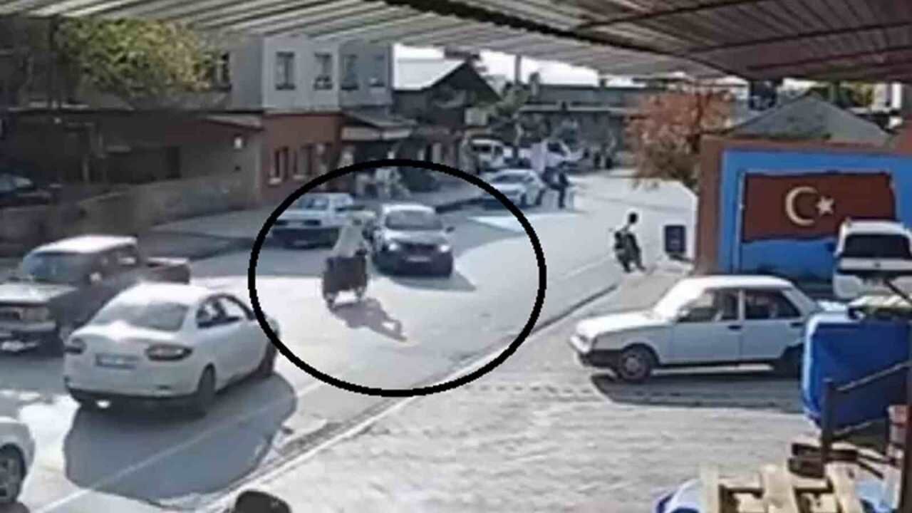 Erzin’de Otomobil Ile Çarpışan Motosikletli Yaralandı (1)