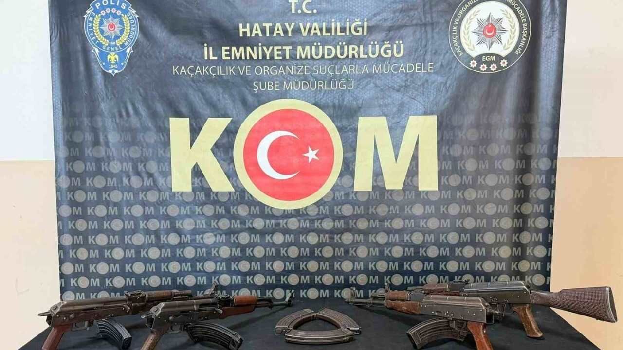 Hatay’da Kalaşnikof Kaçakçılığı Operasyonu (2)