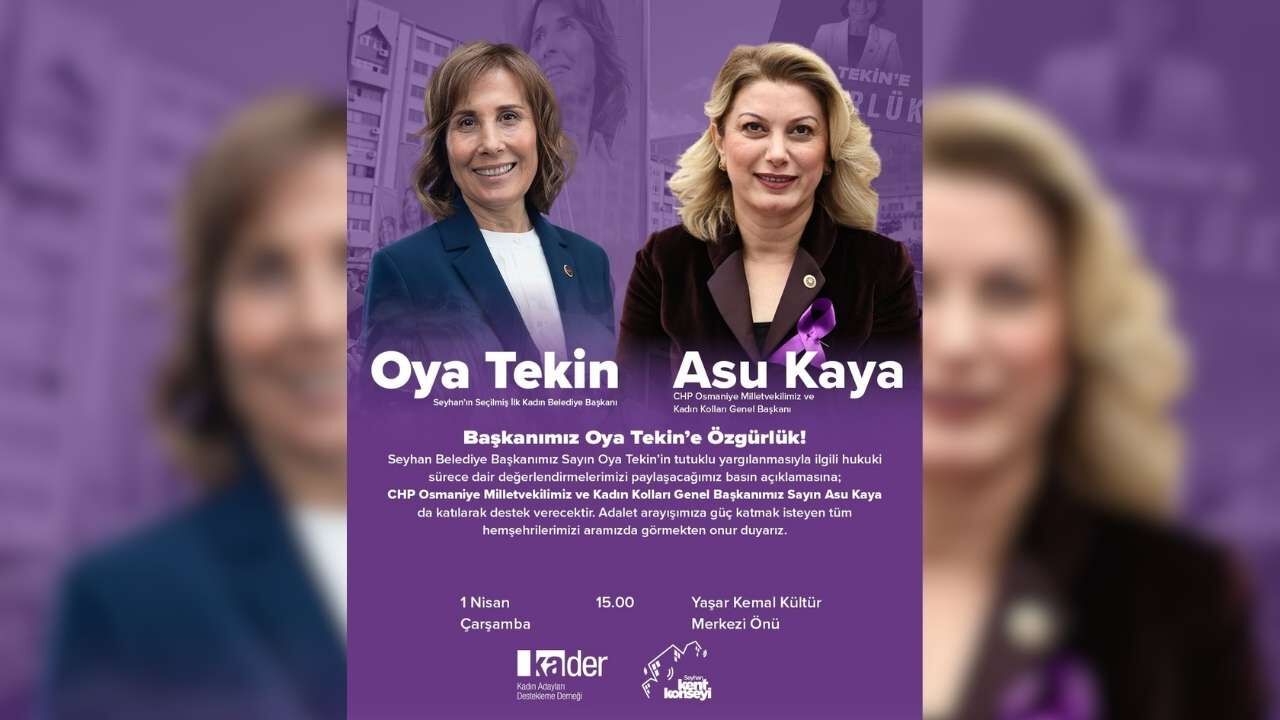 Osmaniye Milletvekili Kaya, Seyhan Belediye Başkanı İçin Ses Yükseltecek (1)