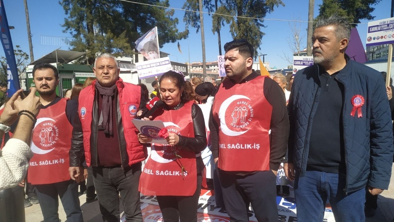 Osmaniye'de 8 Mart'ta Tek Ses Yaşamak İstiyoruz! (2)