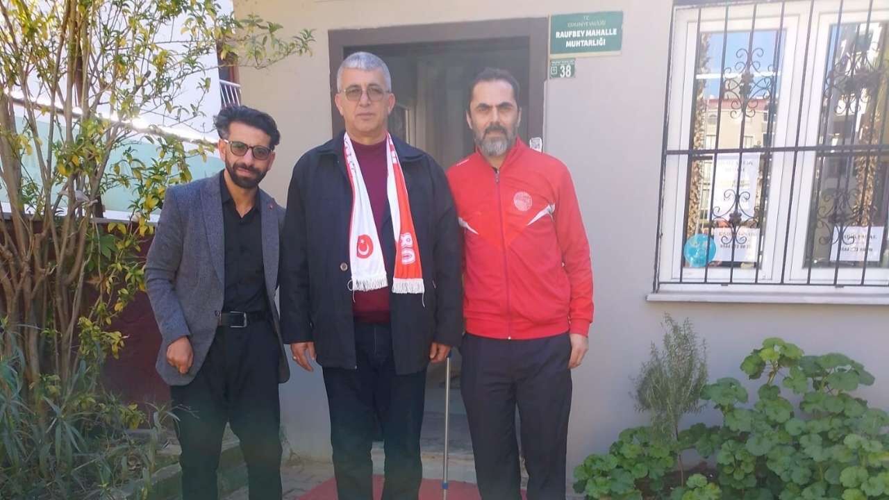 Osmaniye'de Engel Tanımayan Buluşma Başkan Arslan Sahaya İndi (2)