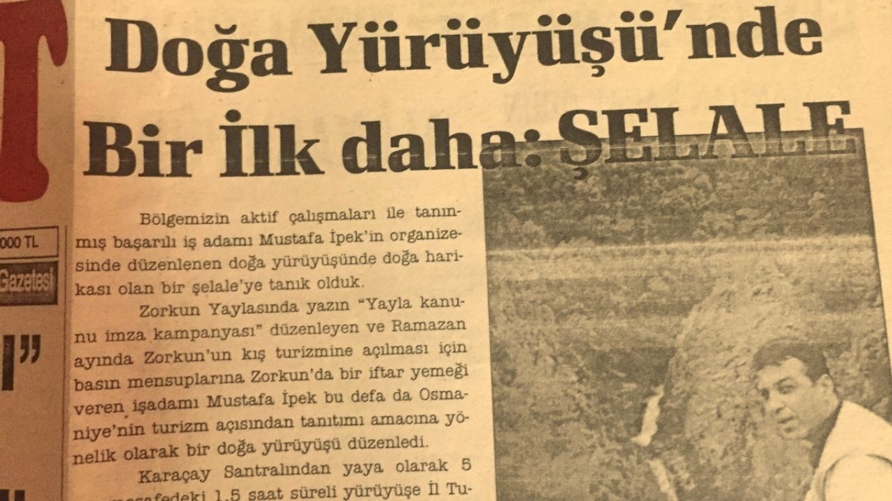 Osmaniye’nin 25 Yıllık Keşfi Karaçay Şelalesi’nde Nostaljik Rota (2)