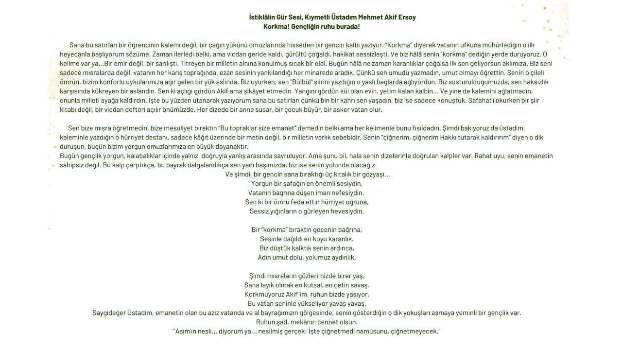 Osmaniye’nin Genç Yeteneklerinden Türkiye Derecesi (1)