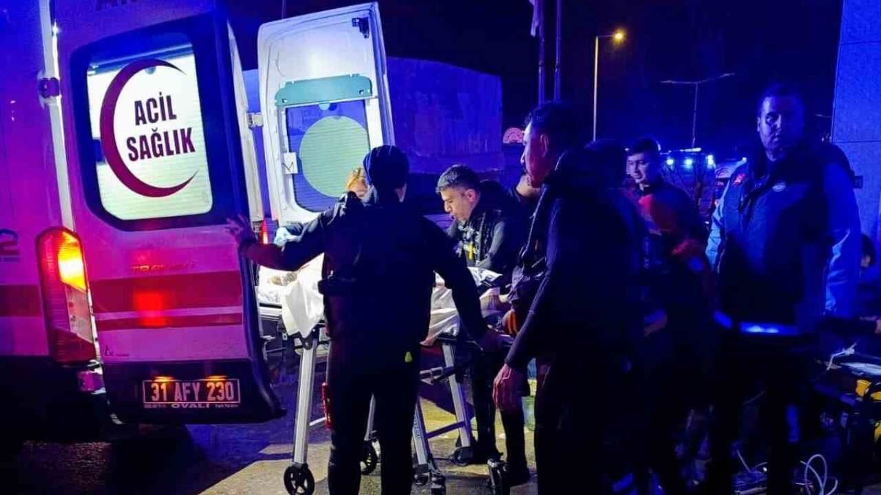 Selde Mahsur Kalan Hamile Kadına Itfaiye Yetişti (2)