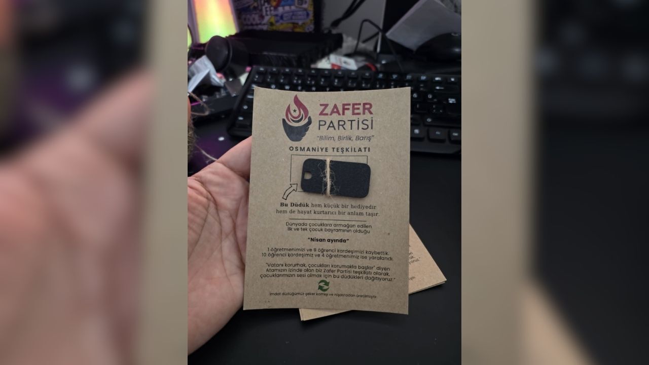Bu Bayramda Balon Değil Düdük Var! Zafer Partisi’nden Çocuk İstismarına Karşı Düdüklü Uyarı.