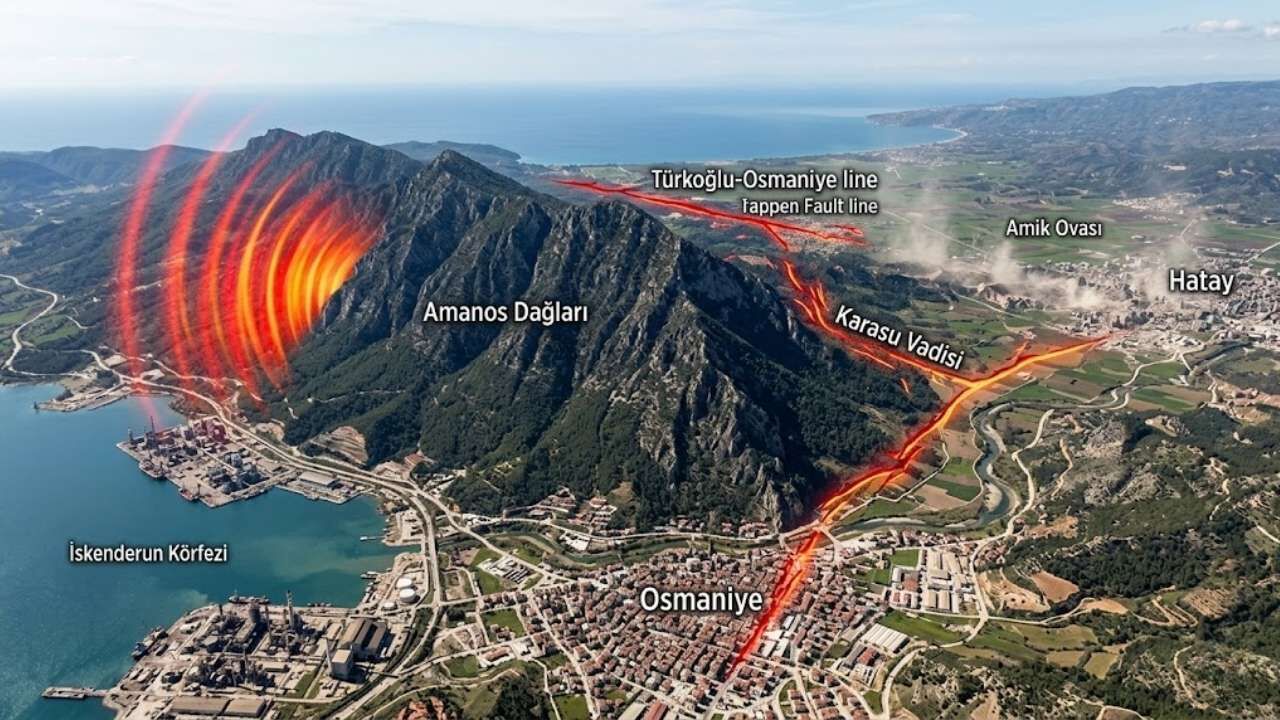 Deprem Çemberi Daralıyor! Amanoslar Direndi Ama O Enerji Osmaniye’ye Kaydı! (3)