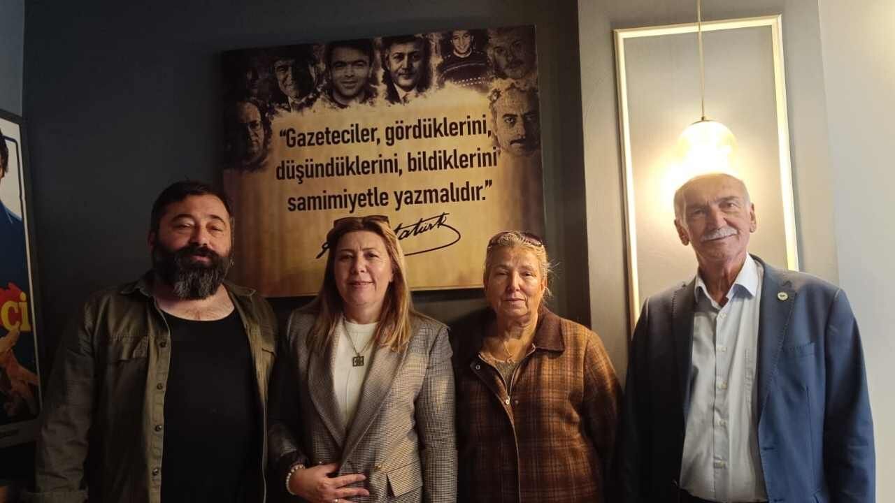 Di̇sk Dev Emekli Sen’den Hasret Gazetesi’ne Ziyaret (2)