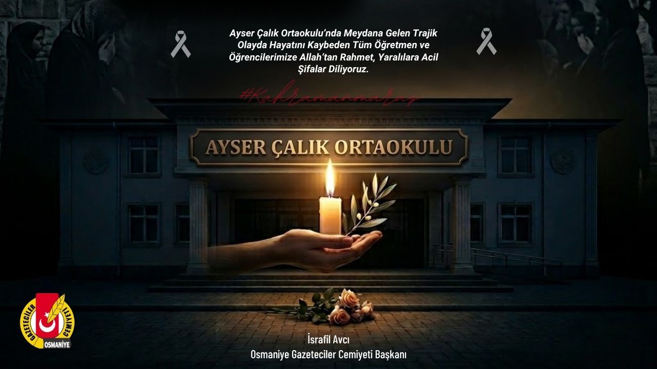 OGC Başkanı İsrafil Avcı’dan Kahramanmaraş İçin Taziye Mesajı