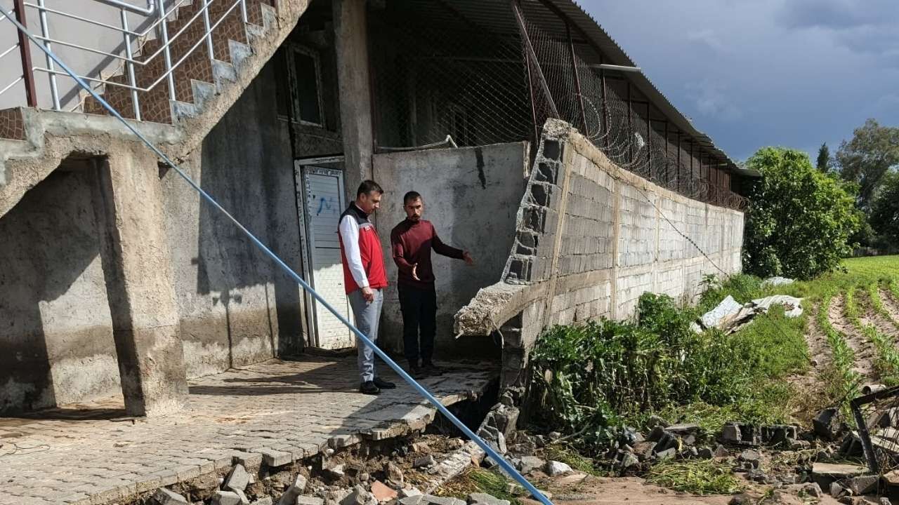 Hemite Köyü’nde Hasar Tespit Çalışmaları Başladı