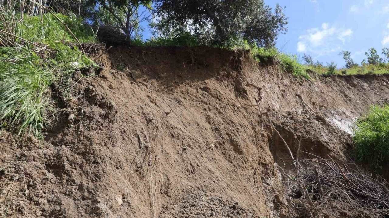 Heyelan Kapıyı Kapattı, Pencere Yol Oldu Mahsur Kalan Hayvanlar İçin Yardım Çağrısı (2)