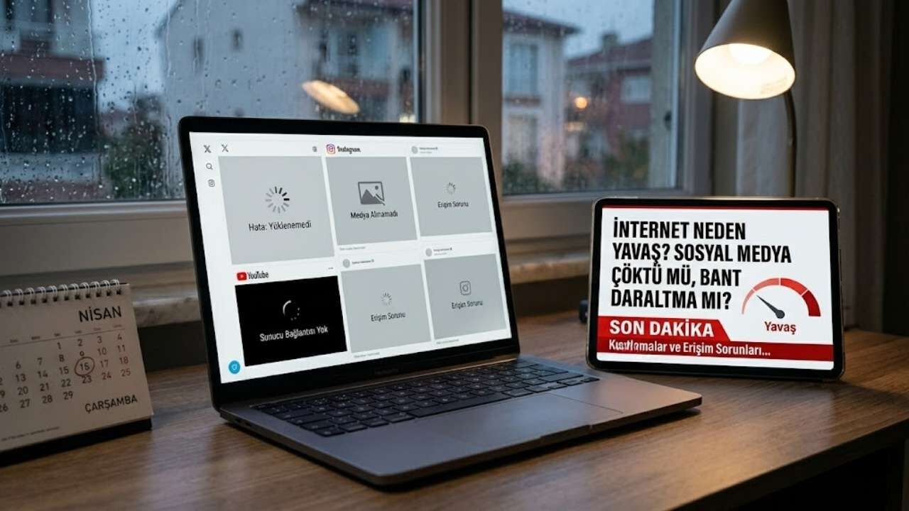 İnternet Neden Yavaş? Sosyal Medya Çöktü mü, Bant Daraltma mı Geldi? İnternet Ne Zaman Düzelecek?