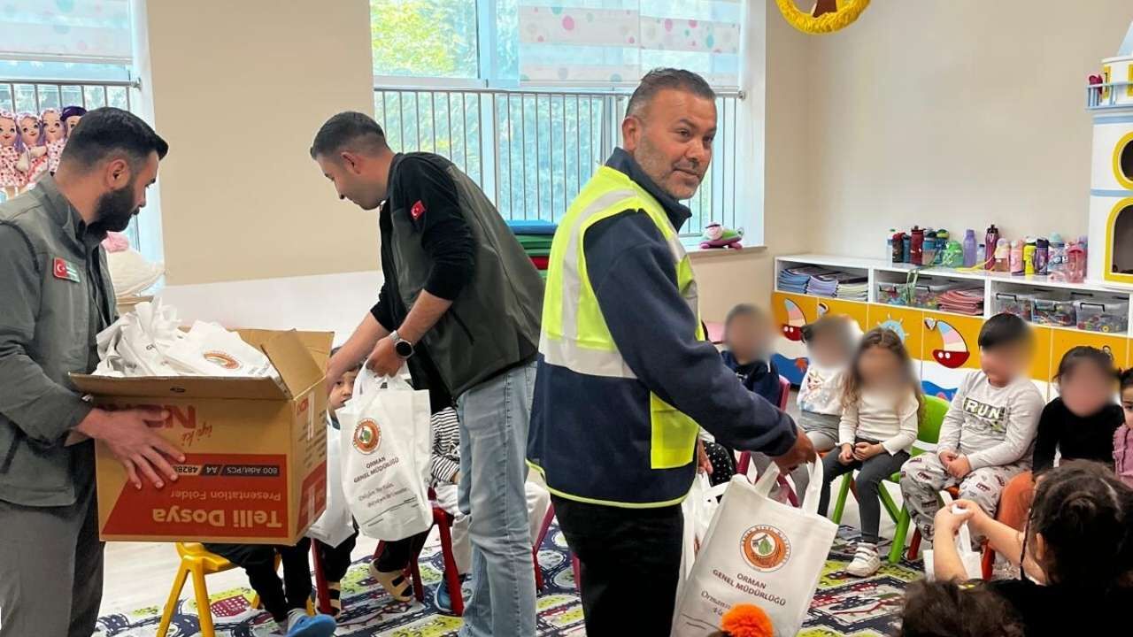 Minik Kalplere Osmaniye Orman İşletme'den Anlamlı Etkinlik