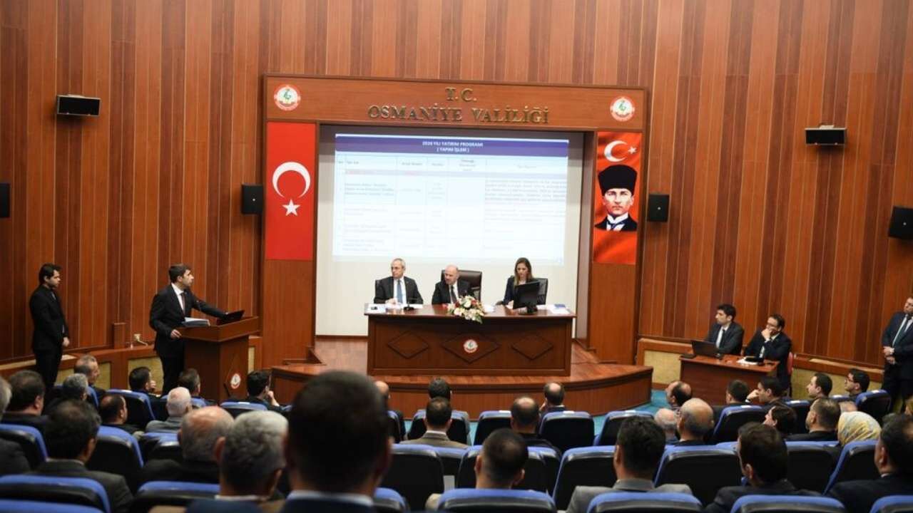 Osmaniye 2. İl Koordinasyon Kurulu Toplantısı Yapıldı 2026 Yatırımları Masada (2)