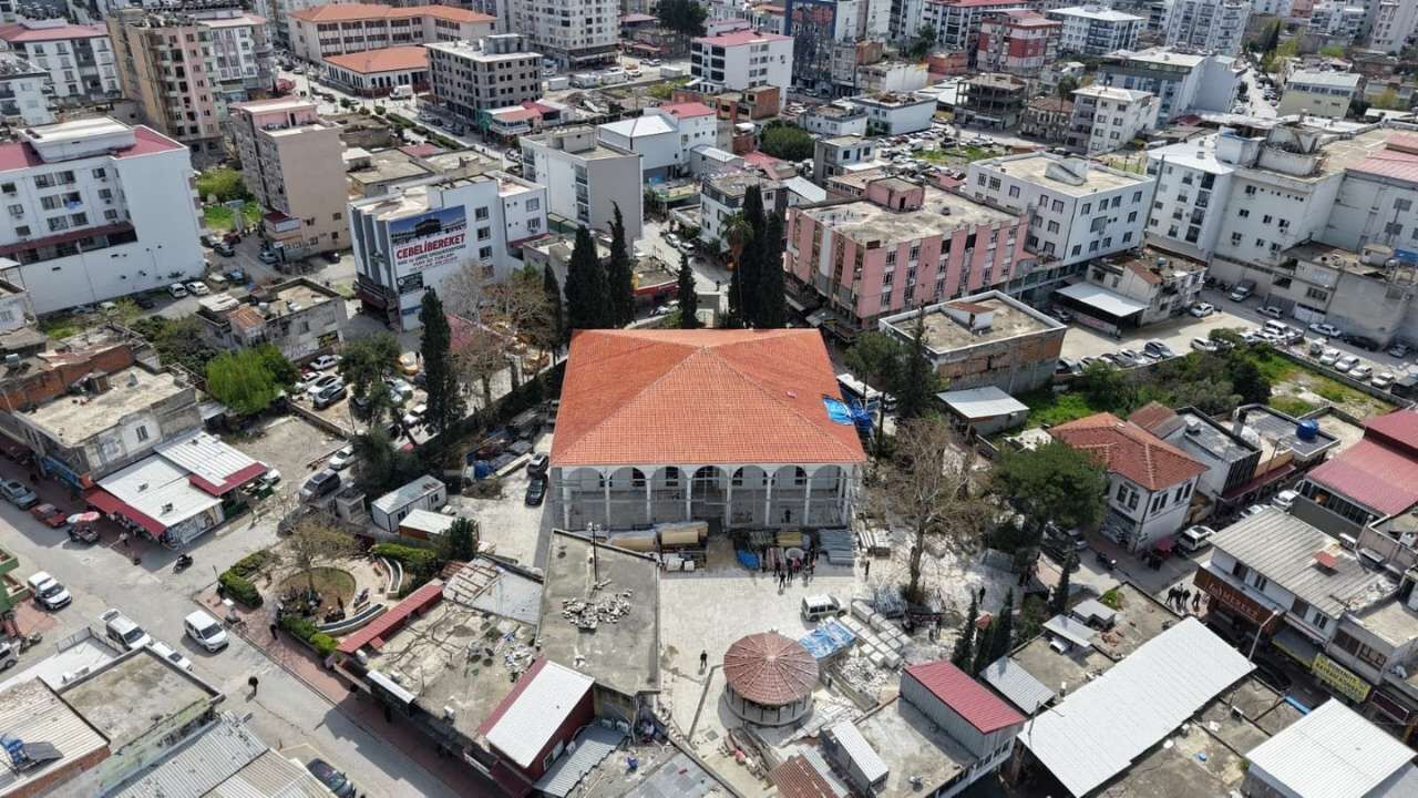 Osmaniye Envar Ül Hamit Camii Yeniden Ayağa Kalkıyor Restorasyonda Son Durum (3)