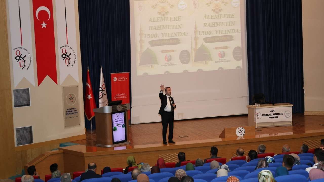 Osmaniye Okü’de Onu Anlamak Konferansı Düzenlendi (1)