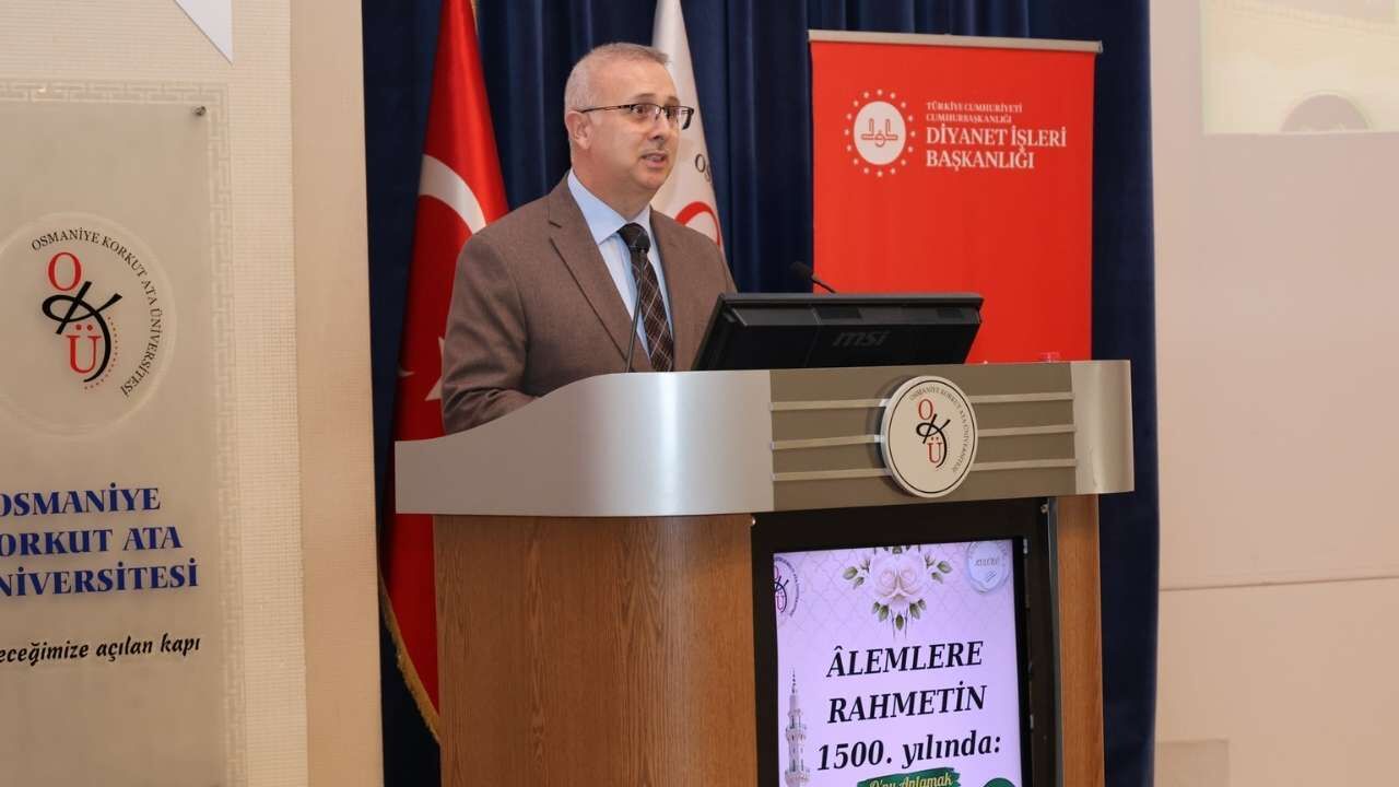 Osmaniye Okü’de Onu Anlamak Konferansı Düzenlendi (3)