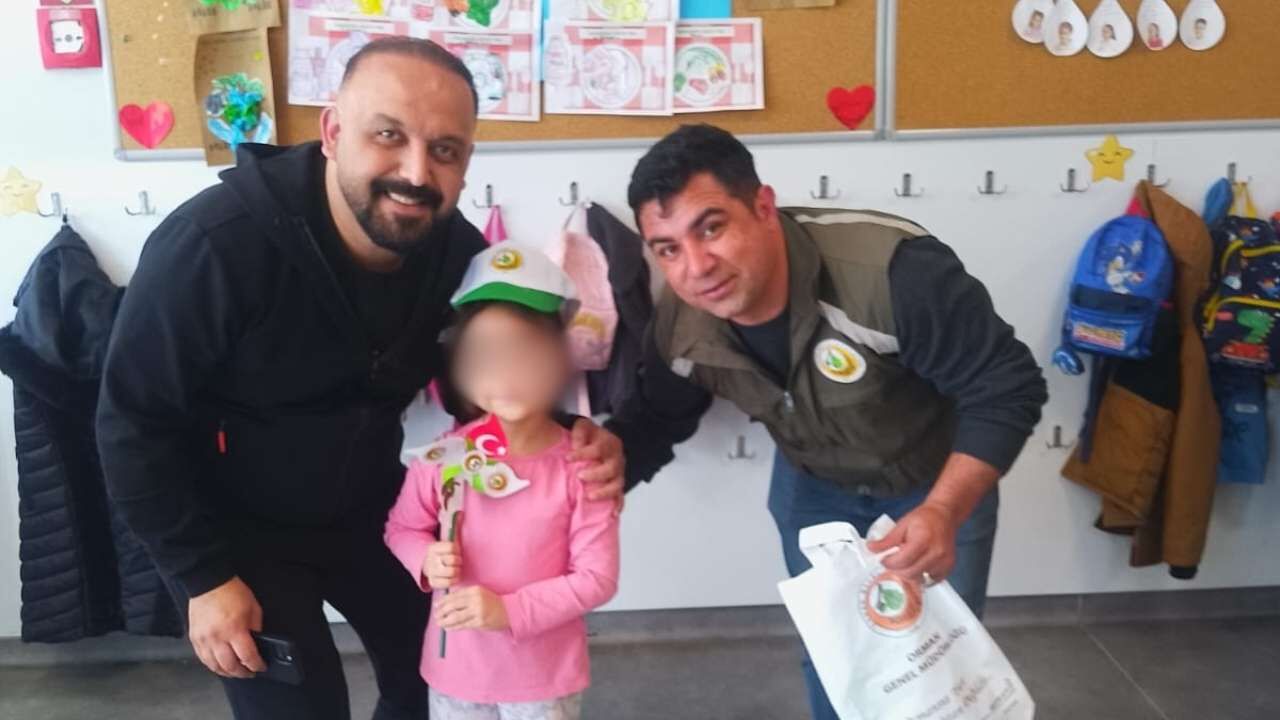 Osmaniye Orman İşletme Müdürlüğü’nden Hastanedeki Çocuklara Moral Ziyareti (1)