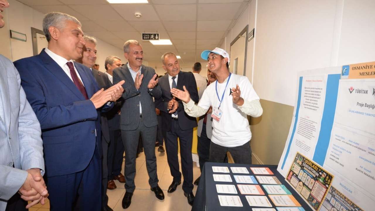 Osmaniye Özel Eğitim Meslek Okulu’ndan Bilime 18 Yeni Materyal
