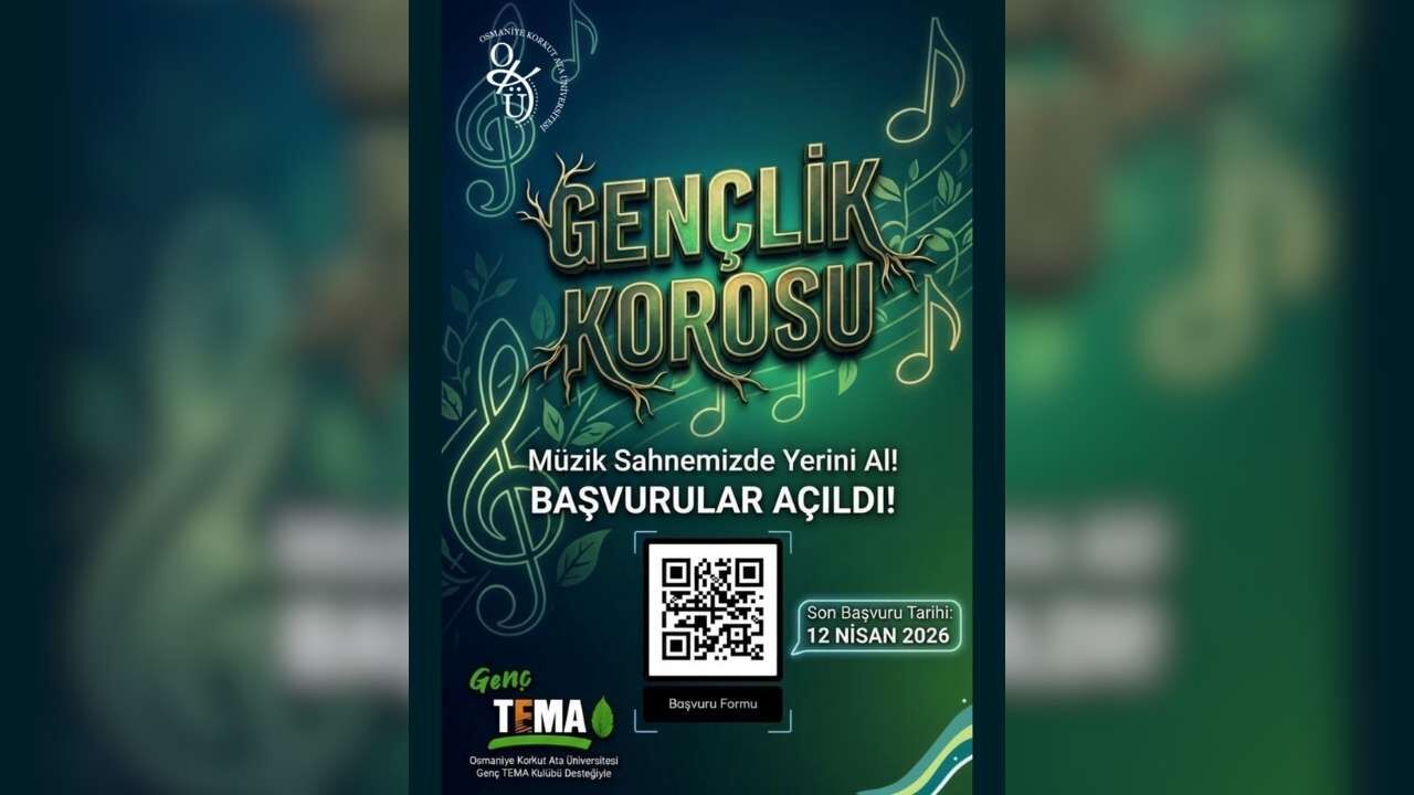 Osmaniye’de Bir İlk Gençlik Korosu İçin Başvurular Başladı (1)