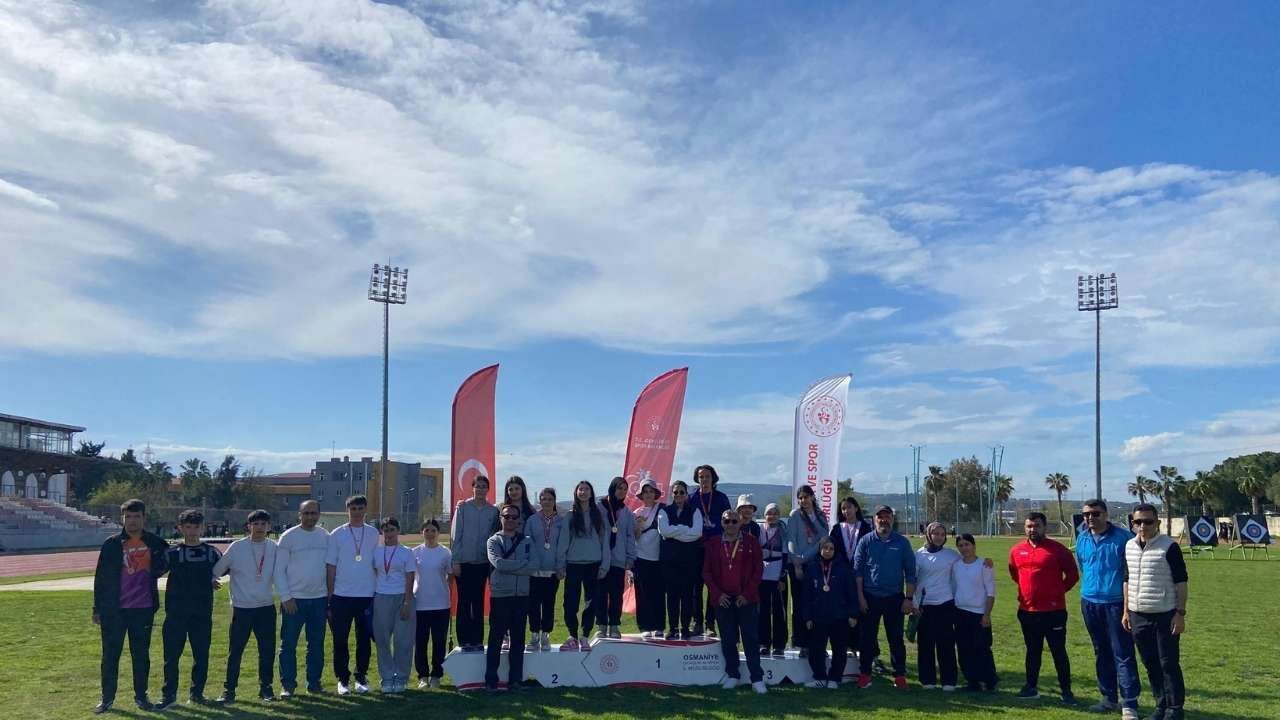 Osmaniye’de Okların Efendileri Belli Oldu