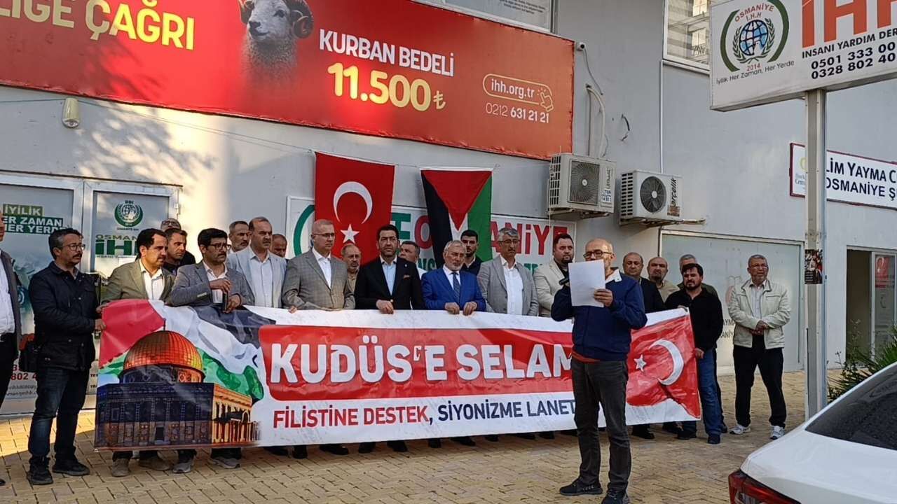 Osmaniye’de Sumud Filosu’na Yönelik Saldırıya Sert Tepki (1)