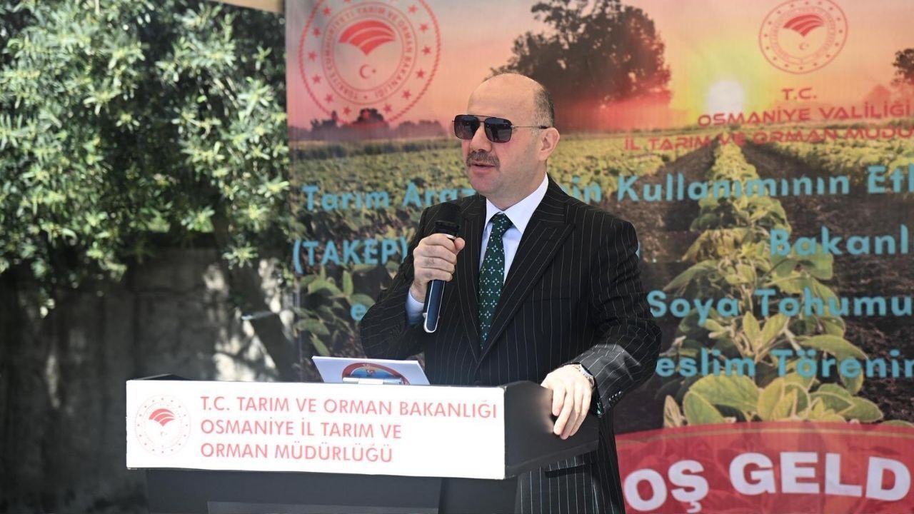 Osmaniye'de Tarım Hamlesi 142 Çiftçiye Dev Soya Tohumu Desteği (1)