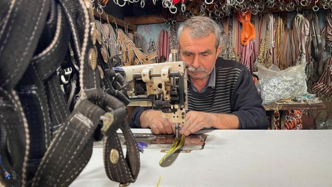 Osmaniye'nin Son Saraç Ustası Kadir Koçabaş Yarım Asırlık Zanaatı Yaşatıyor (1)