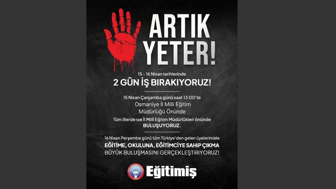 Şanlıurfa’daki Silahlı Saldırı Sonrası Osmaniye'de Dikkat Çeken Eylem Kararı (1)