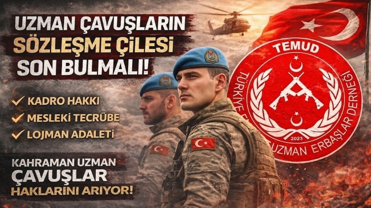 TEMUD Osmaniye İl Başkanlığı’ndan Uzman Erbaşların Sorunları İçin Kritik Toplantı