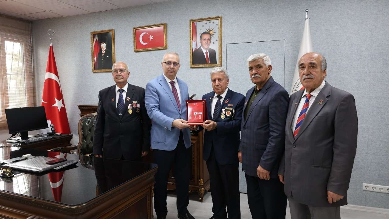 Türkiye Muharip Gaziler Derneği Osmaniye Şubesi’nden Müftülük Ziyareti